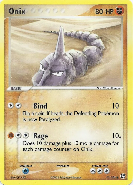 Onix #71 – EX Battle Stadium