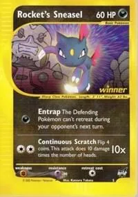 Rocket's Sneasel - 5 [Winner] #5 – Best of Promos