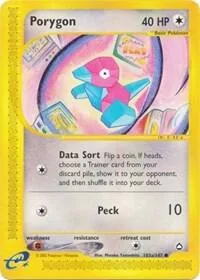 Porygon (103b) #103b – Aquapolis