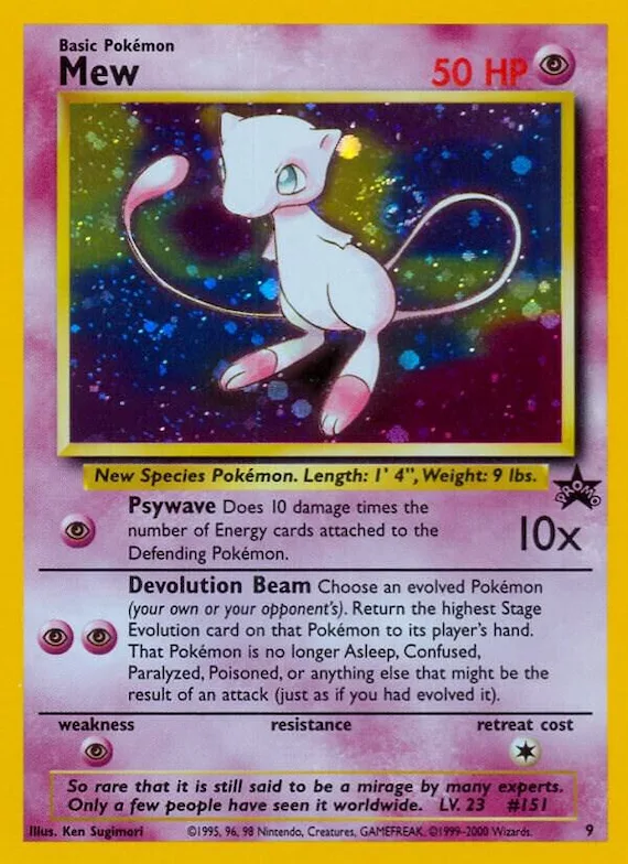 Mew (9) #9 – WoTC Promo