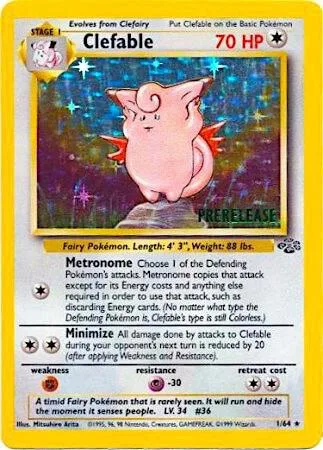 Clefable (Prerelease) #1 – WoTC Promo