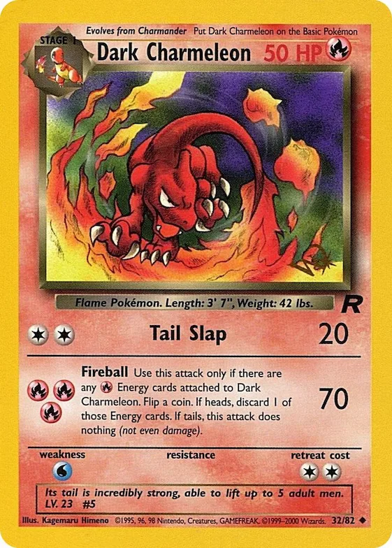 Dark Charmeleon [W Stamped] #32 – WoTC Promo