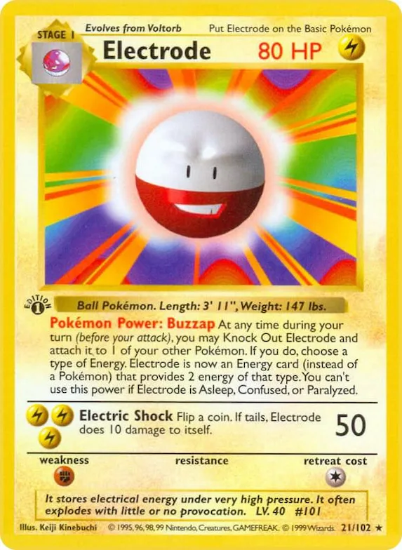 Electrode #21 – Base Set (Shadowless)