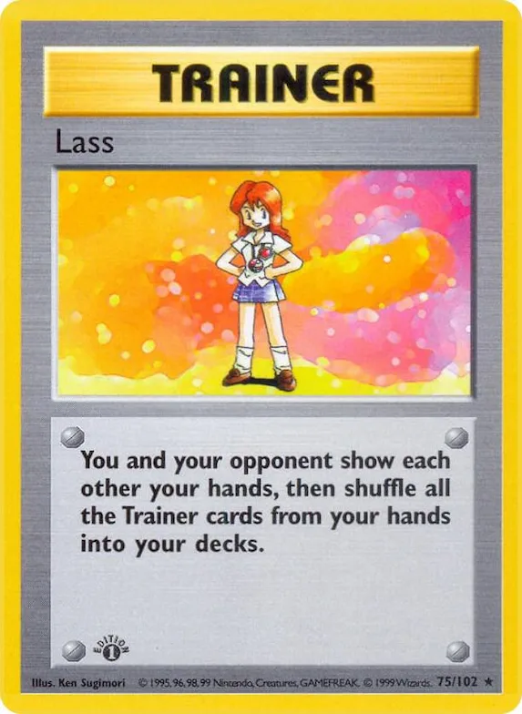 Lass #75 – Base Set (Shadowless)