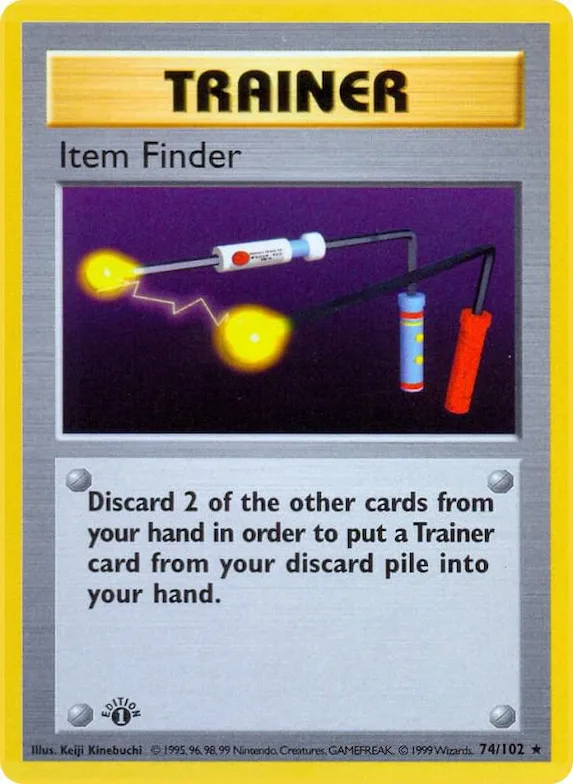 Item Finder #74 – Base Set (Shadowless)