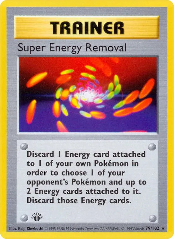 Super Energy Removal #79 – Base Set (Shadowless)