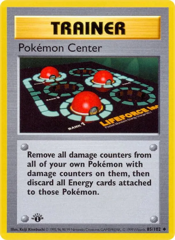 Pokemon Center #85 – Base Set (Shadowless)