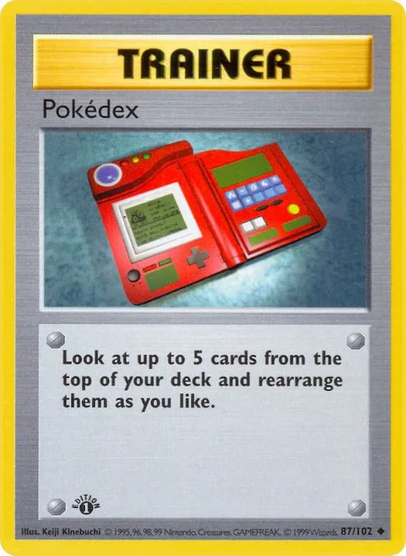 Pokedex #87 – Base Set (Shadowless)