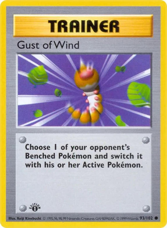 Gust of Wind #93 – Base Set (Shadowless)