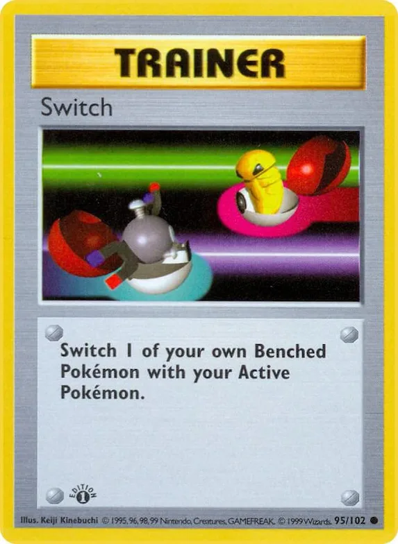 Switch #95 – Base Set (Shadowless)
