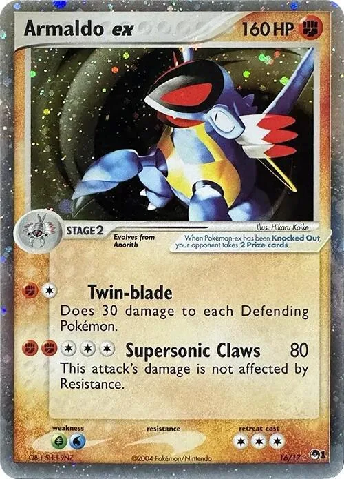 Armaldo ex (Holo) #16 – POP Series 1