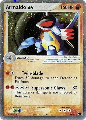 Armaldo ex (Holo) #16 – POP Series 1