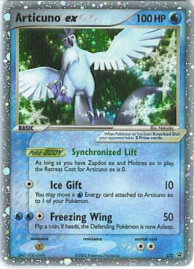 Articuno ex - 032 (EX Collector's Window Tins) #32 – Nintendo Promos
