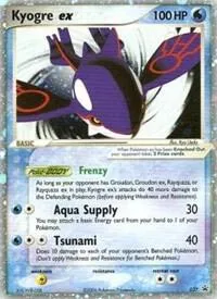 Kyogre ex - 037 (EX Collector's Tins) #37 – Nintendo Promos