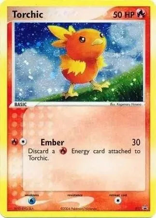 Torchic - 017 (EX Deck Tin) #17 – Nintendo Promos