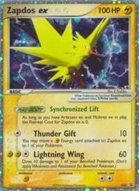 Zapdos ex - 033 (EX Collector's Window Tins) #33 – Nintendo Promos