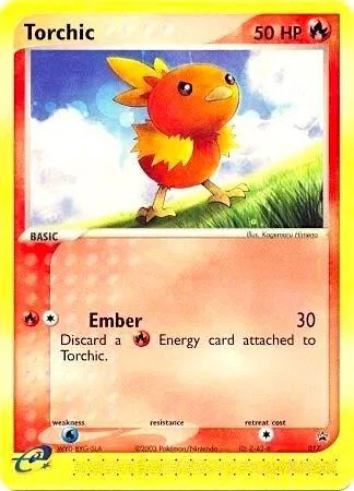 Torchic - 017 (Target Promo) #17 – Nintendo Promos