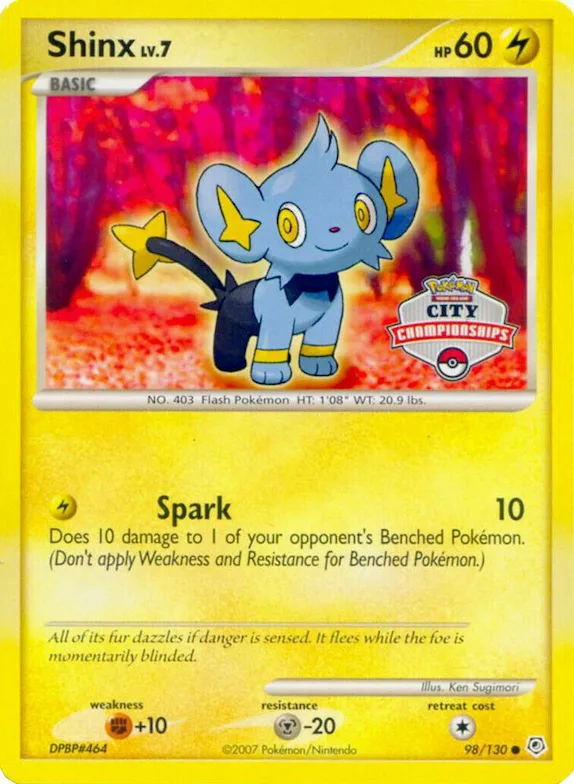 Shinx (City Championships) #98 – Nintendo Promos