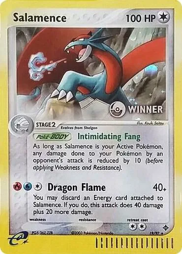 Salamence - 19/97 (e-League) [Winner] #19 – Nintendo Promos