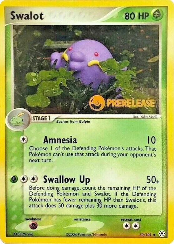 Swalot (Prerelease) #50 – Nintendo Promos