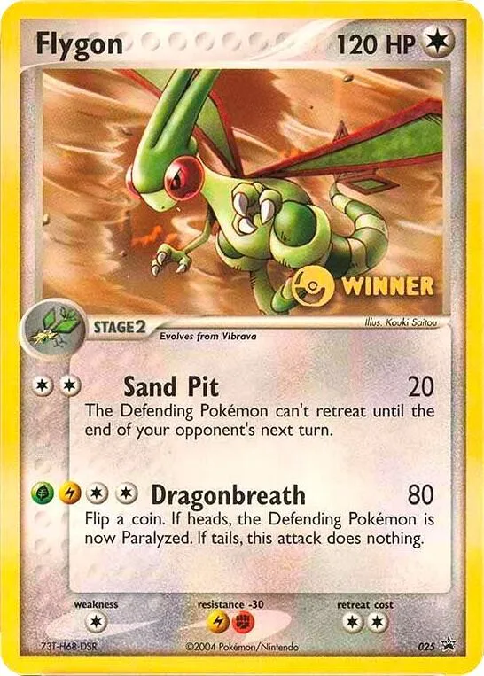 Flygon - 025 (e-League) [Winner] #25 – Nintendo Promos