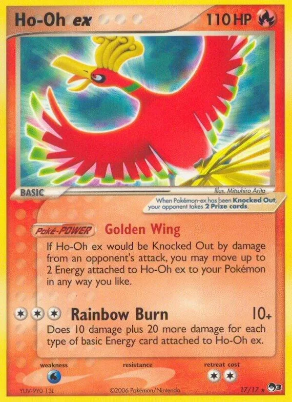 Ho-Oh ex (Non-Holo) #17 – POP Series 3