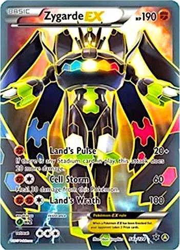 Zygarde EX #54a – XY Trainer Kit: Sylveon & Noivern