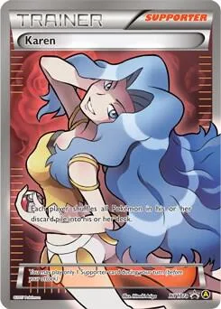 Karen - XY177a #xy177a – XY Trainer Kit: Sylveon & Noivern
