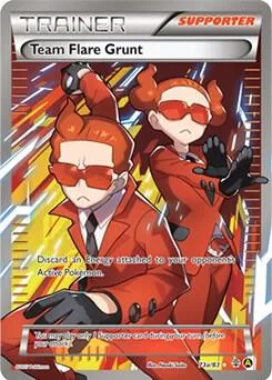 Team Flare Grunt #73a – XY Trainer Kit: Sylveon & Noivern