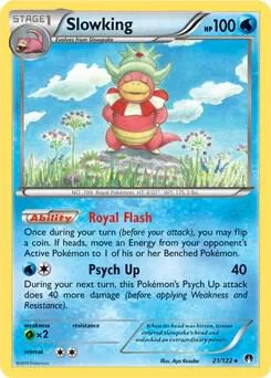 Slowking (Cosmos Holo) #21 – XY Trainer Kit: Sylveon & Noivern