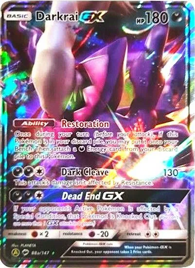 Darkrai GX #88a – XY Trainer Kit: Sylveon & Noivern