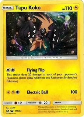 Tapu Koko - SM30a #sm30a – XY Trainer Kit: Sylveon & Noivern