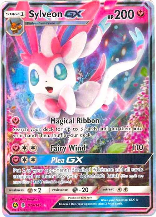Sylveon GX #92a – XY Trainer Kit: Sylveon & Noivern
