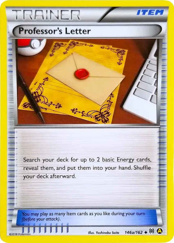 Professor's Letter #146a – XY Trainer Kit: Sylveon & Noivern