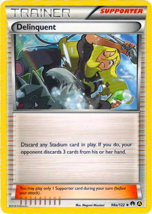 Delinquent #98a – XY Trainer Kit: Sylveon & Noivern