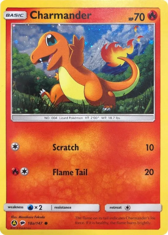 Charmander #18a – XY Trainer Kit: Sylveon & Noivern