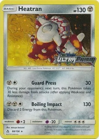 Heatran (Prerelease) #88 – XY Trainer Kit: Sylveon & Noivern