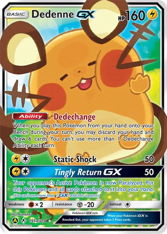 Dedenne GX #195a – XY Trainer Kit: Sylveon & Noivern