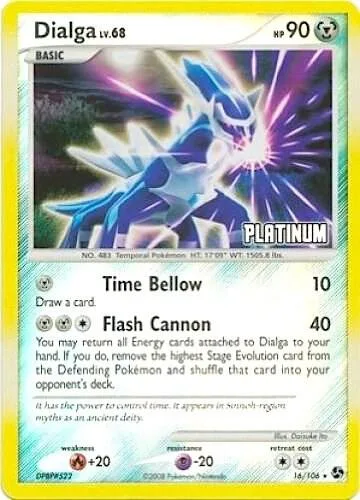 Dialga - 16/106 [Platinum] #16 – Burger King Promos