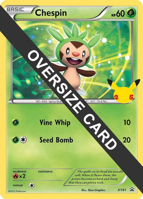 Chespin #xy1 – First Partner Pack