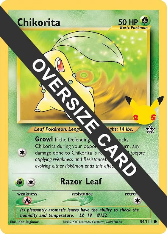 Chikorita #54 – First Partner Pack