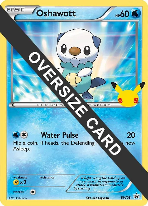 Oshawott #bw3 – First Partner Pack