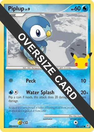 Piplup #93 – First Partner Pack
