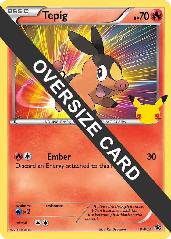 Tepig #bw2 – First Partner Pack
