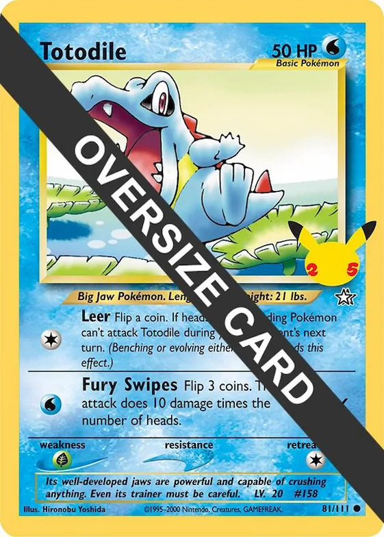 Totodile #81 – First Partner Pack