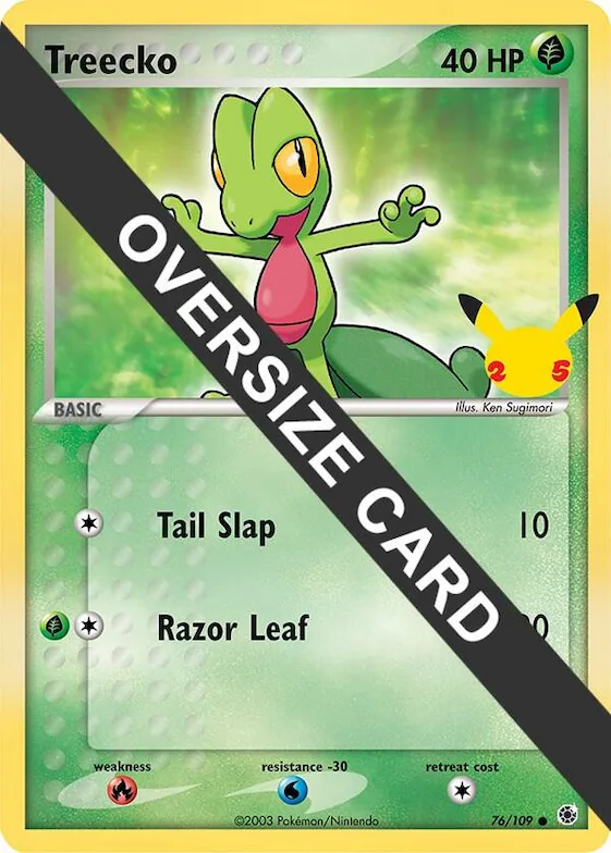 Treecko #76 – First Partner Pack