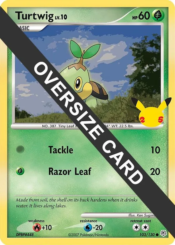 Turtwig #103 – First Partner Pack
