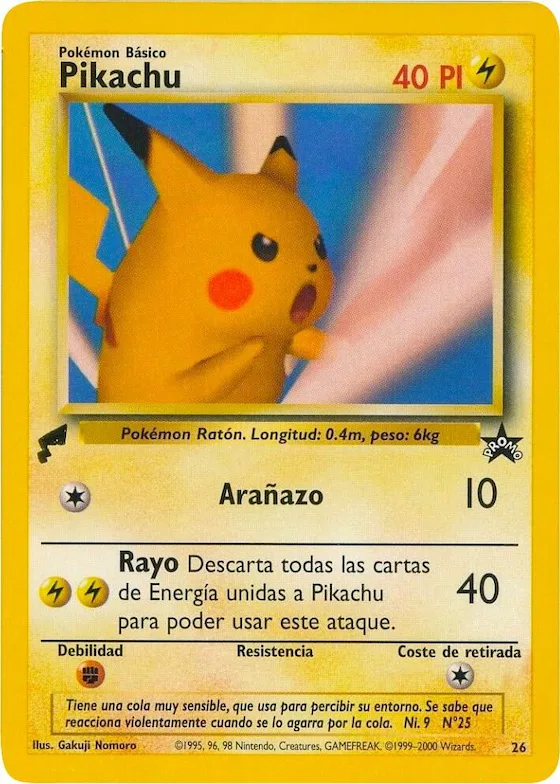 Pikachu (Snap) #26 – Pikachu World Collection Promos