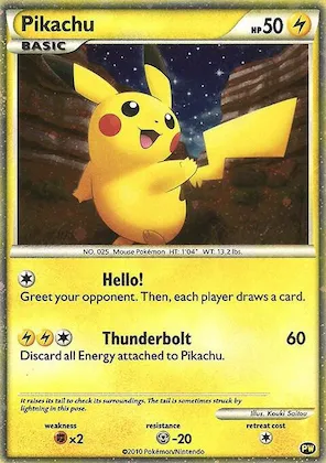 Pikachu (English) #pw 1 – Pikachu World Collection Promos