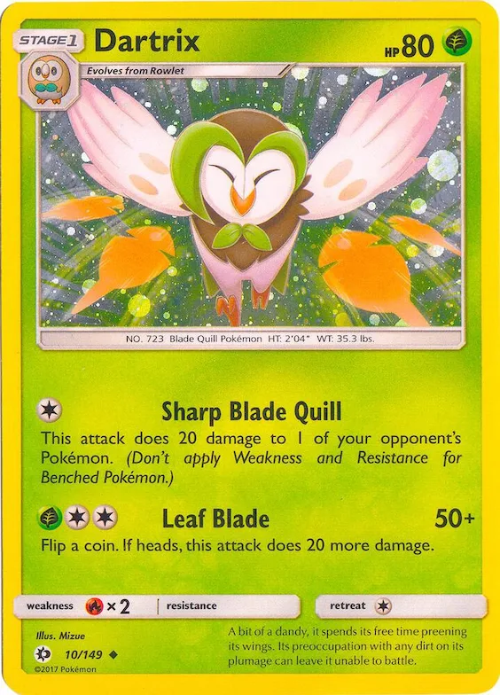Dartrix (Cosmos Holo) #10 – Blister Exclusives